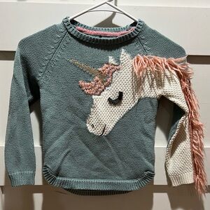 Cynthia Rowley unicorn sweater, size 5 / 6